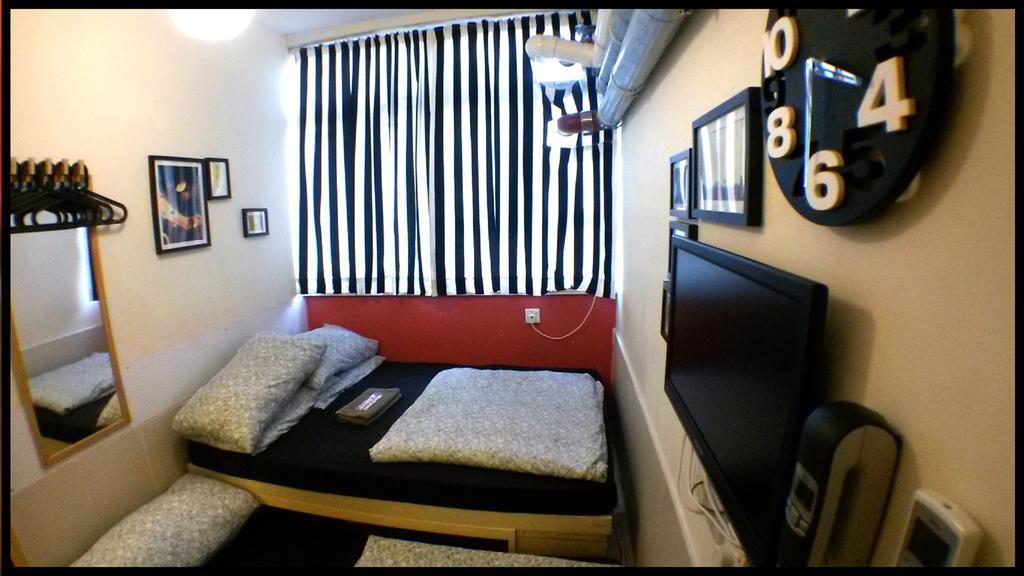 Micro Otel Hong Kong Oda fotoğraf