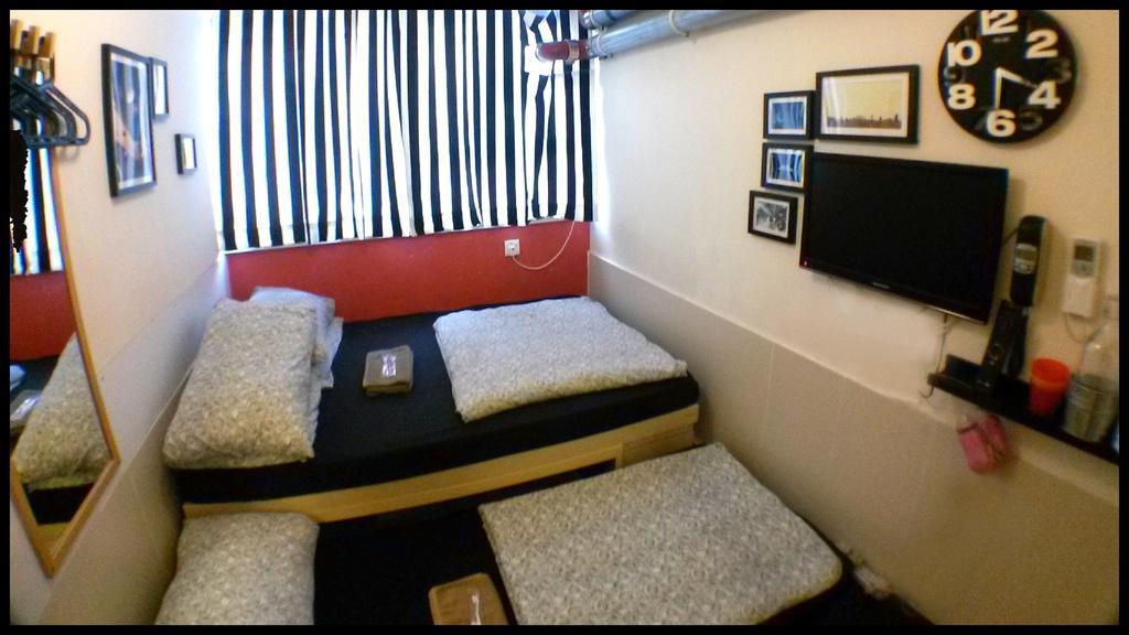 Micro Otel Hong Kong Oda fotoğraf