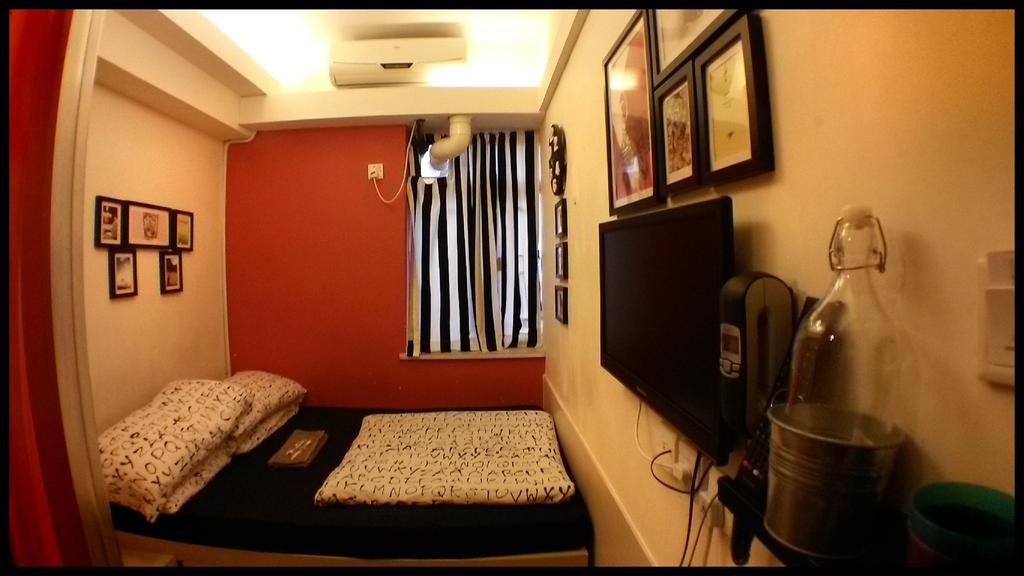Micro Otel Hong Kong Oda fotoğraf